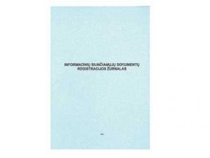 Informacinių siunčiamųjų dokumentų registravomo žurnalas, A4 (48)  0720-007