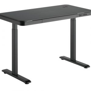 Adjustable Height Table Up Up Balder II Black