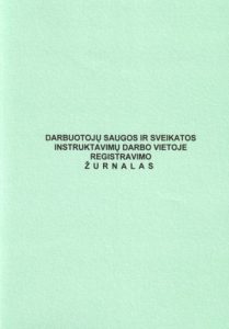 Darbuotojų saugos ir sveikatos instruktavimų darbo vietoje registravimo žurnalas, A4 (24)  0720-024