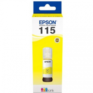 Epson 115 EcoTank (C13T07D44A) Ink Refill Bottle, Yellow