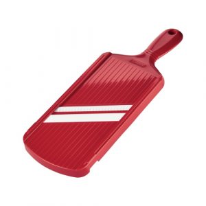 Kyocera CSN-182S-NRD Ceramic Julienne Mandoline Slicer, Red