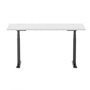 Adjustable Height Table Up Up Thor Black, Table top M White