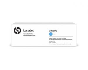 HP toner cartridge contract cyan (W2031XC, 415X) (SPEC)