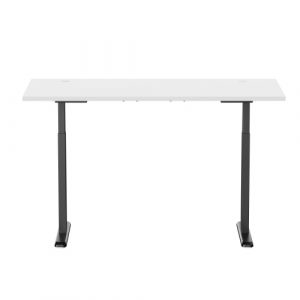 Adjustable Height Table Up Up Bjorn Black, Table top M White