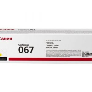 Canon 067 (5099C002) toner cartridge, Yellow (1250 pages)