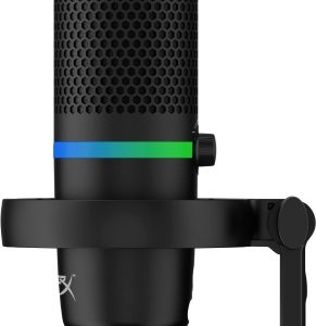 HyperX DuoCast Microphone USB-C, 3.5mm jack, RGB Lighting, Black