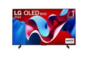 LG OLED evo AI OLED42C41LA (2024) TV 42'' 4K UHD 3840x2160, Smart TV, Black