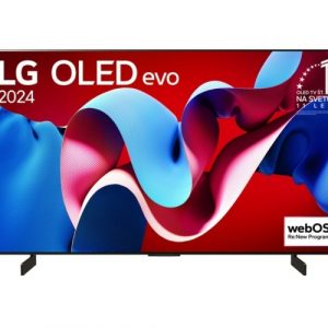 LG OLED evo AI OLED42C41LA (2024) TV 42'' 4K UHD 3840x2160, Smart TV, Black