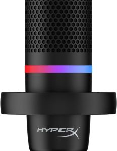 HyperX DuoCast Microphone USB-C, 3.5mm jack, RGB Lighting, Black