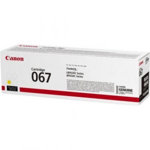 Canon 067 (5099C002) toner cartridge, Yellow (1250 pages)