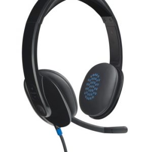 Logitech H540 Wired Headset, USB-A, Black