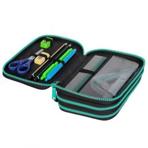 Triple decker pencil case with equipment CoolPack Jumper 3?Milky Way