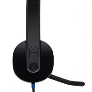 Logitech H540 Wired Headset, USB-A, Black