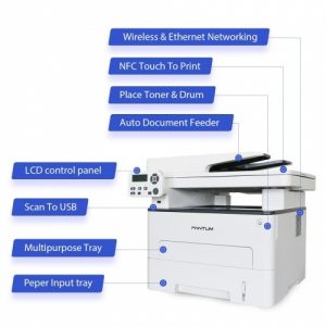 Printer Pantum M7100DW, Monochrome, Laser, Multifunctional, A4