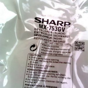 Sharp MX-753GV (MX753GV) Developer, Black