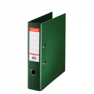 Binder Esselte, A4 / 75 mm, standard, green