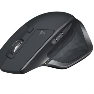 Logitech MX Master 2S Wireless Mouse, RF Wireless + Bluetooth, 4000 DPI, Graphite