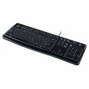 Logitech K120 Wired Keyboard, USB, EN/LT, Black