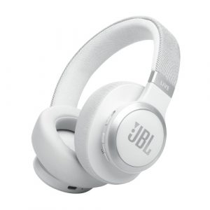 JBL Live 770NC Wired & Wireless Headphones, Bluetooth, 3.5mm jack, White