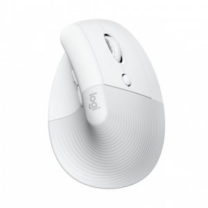 Wireless ergonomic mouse Logitech Lift, White