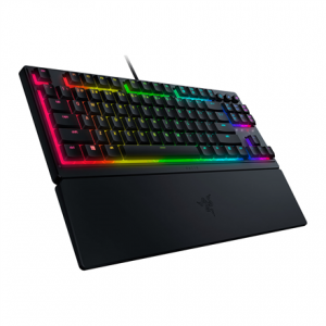 Razer Ornata V3 Tenkeyless Wired Gaming keyboard, Low-profile, RGB LED, USB QWERTY, US, Black