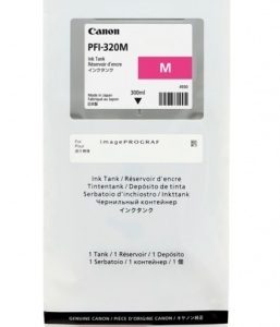 Canon PFI-320M (2892C001) Ink Cartridge, Magenta