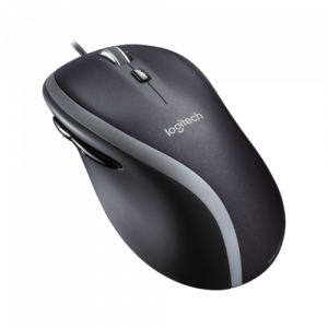 Logitech M500 Advanced Wired Mouse, USB Type-A, Optical, 4000 DPI, Black