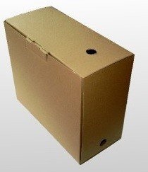 Archive box SMLT, 350x160x300mm, brown