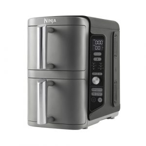 Ninja SL400EU Hot Air Fryer 9.5 L 2470 W, Black/Grey