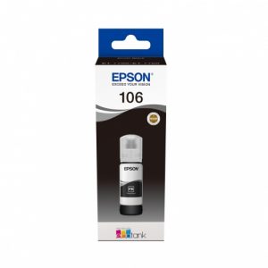 Epson 106 EcoTank (C13T00R140) Ink Refill Bottle, Photo Black