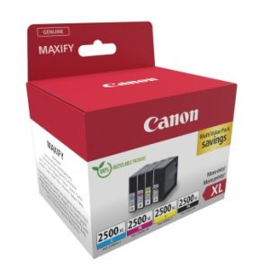 Canon PGI-2500XL (9254B010) Ink Cartridge Multipack, C/M/Y/BK