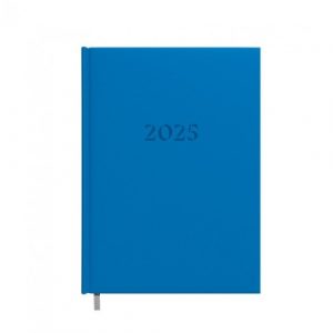 Planning notebook calendar 2025 A5 blue