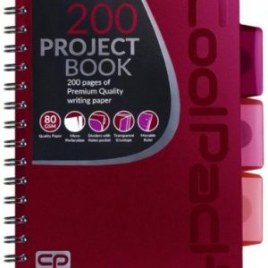 Spiral note book A5 Coolpack Red