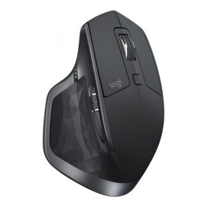 Logitech MX Master 2S Wireless Mouse, RF Wireless + Bluetooth, 4000 DPI, Graphite