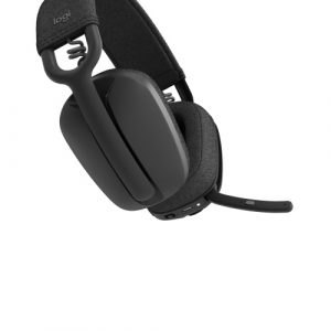 Logitech Zone Vibe 100 Wireless Headphones, Bluetooth, Graphite