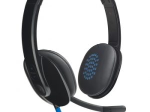 Logitech H540 Wired Headset, USB-A, Black