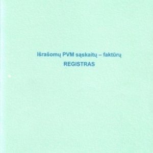 Išrašomų PVM sąskaitų faktūrų registras, A4 (48)  0720-061