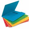 Folder with erasers Forpus, A4, cardboard, capacity 300 sheets, yellow