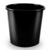 Trash bin Forpus, 11l, black, plastic