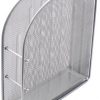 Vertical tray Forpus, 7cm, silver, perforated metal 1003-013