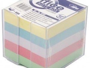 Notes Forpus 9x9 cm, Assorti, not glued , with cover (800)  0716-007