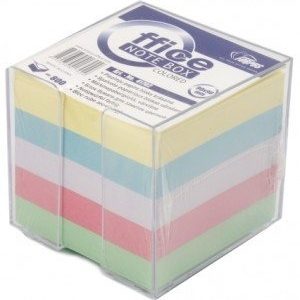 Notes Forpus 9x9 cm, Assorti, not glued , with cover (800)  0716-007