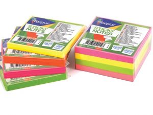 Sticky notes Forpus, Neon, 75x75mm, Green (1x80)