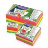 Sticky Notes Forpus, Neon, 75x75mm, assorted, cube (1x320)  0717-112