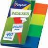 Index Forpus, 20x50mm, Assorti, Plastic (4x40)  0718-102