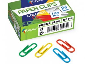 Clips Forpus, color, 26mm, round (100) 1104-008