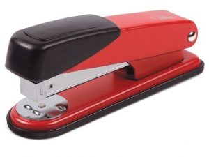 Stapler Forpus, red, up to 15 sheets, staples 24/6, 26/6, metal 1102-010