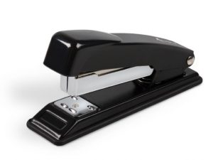 Stapler Forpus, black, up to 20 sheets, staples 24/6, 26/6, metal 1102-016