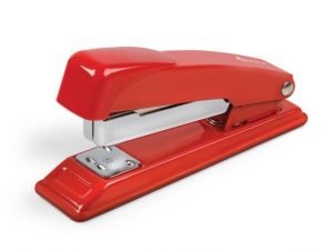 Stapler Forpus, red, up to 20 sheets, staples 24/6, 26/6, metal 1102-018