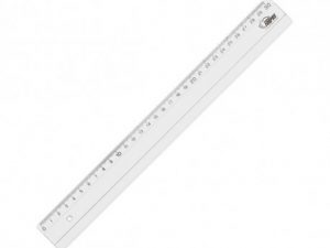 Ruler Forpus, plastic, transparent, 30cm 1225-023